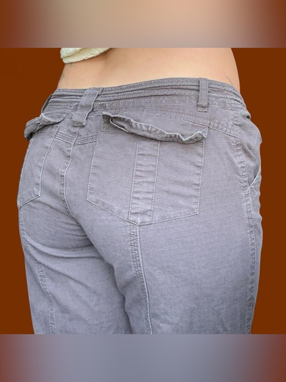 Brandy Melville Light Gray Boyfriend Jeans